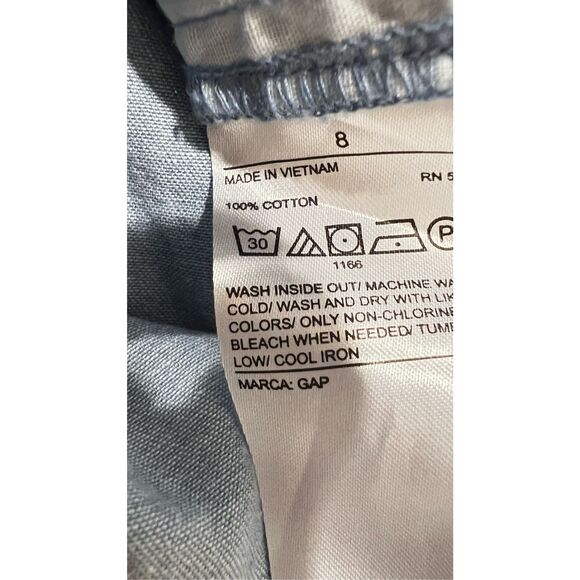 GAP denim Girls jumpsuit dress size 8 - Picture 9 of 11